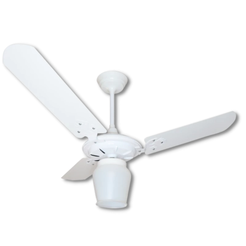 Ventilador de teto Simples Joy 2001 com 3 pás MDF.