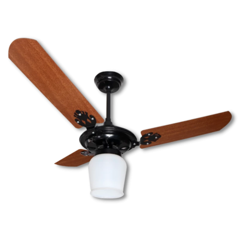 Ventilador de teto Simples Joy 2001 com 3 pás MDF.