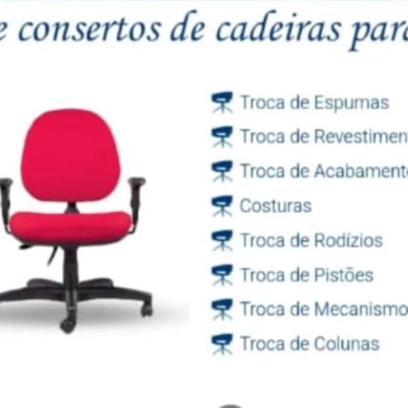 Conserto de Cadeiras para escritório Curitiba 