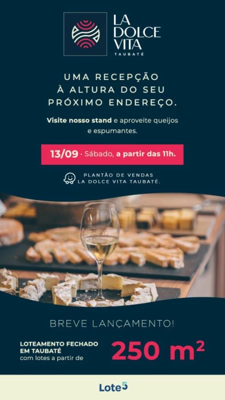 Foto 3: LOTEAMENTO FECHADO LA DOLCE VITA TAUBATE