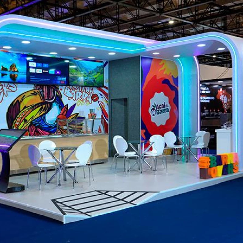 Stands e Cenografias de Alto Padrão