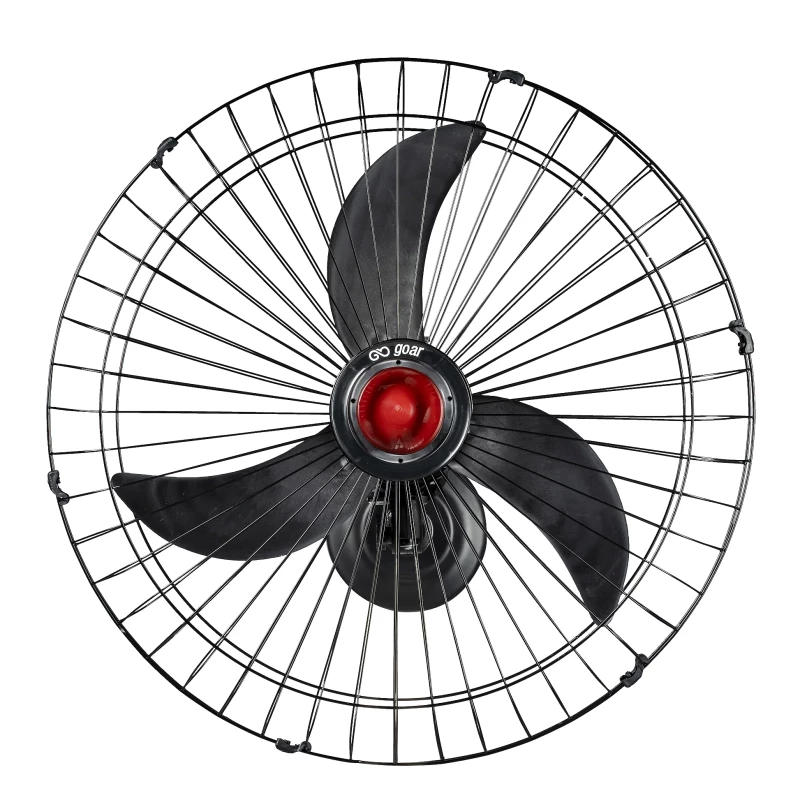 Ventilador de Parede 70 cm Preto.