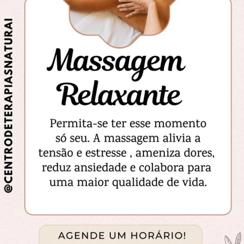 Massagem relaxante