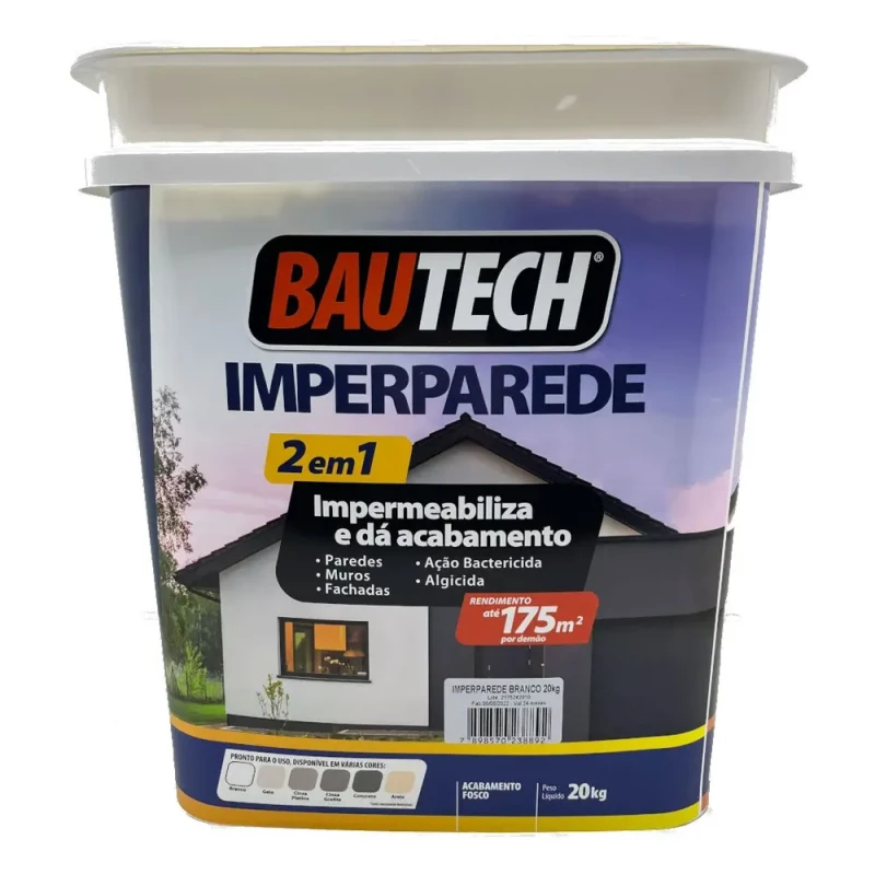 Bautech Tinta Emborrachada Imperparede