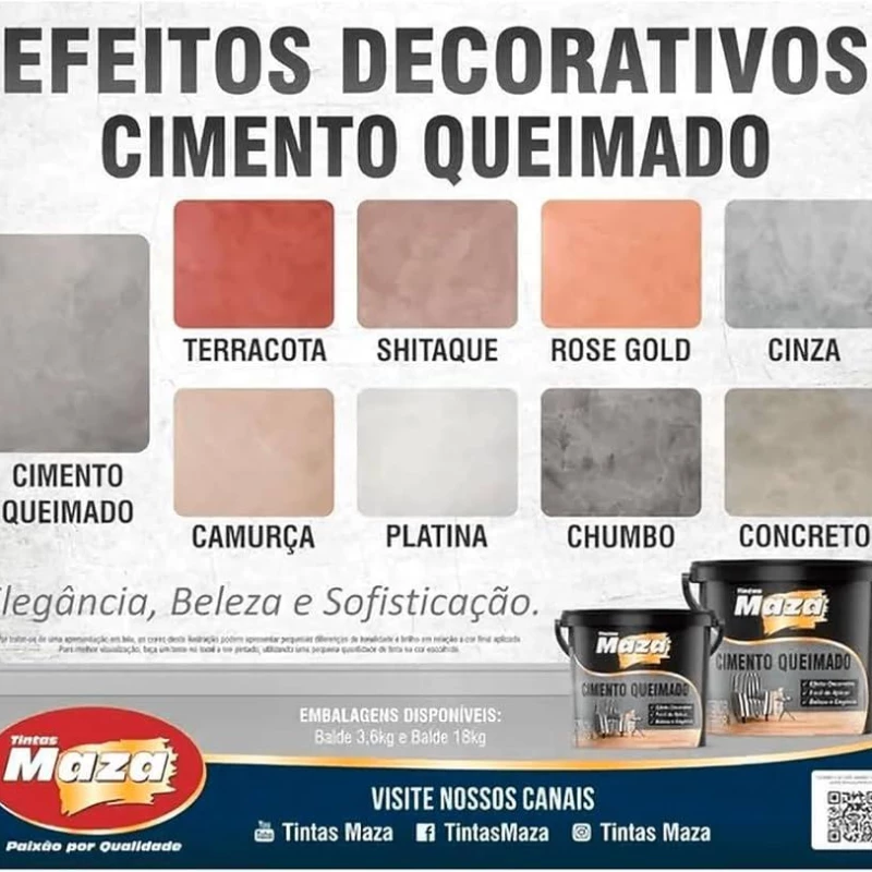 Cimento Queimado Maza