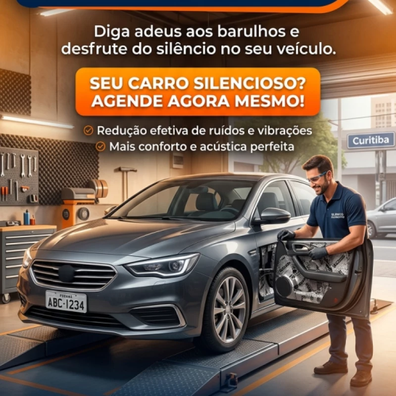 Tira Ruidos Curitiba Seu carro Silencioso