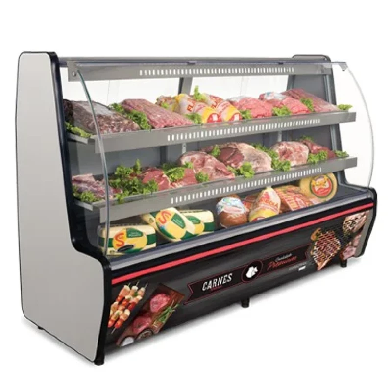 BALCÃO REFRIGERADO VISORÂMICO AÇOUGUE VIS-200 220V CONSERVEX.