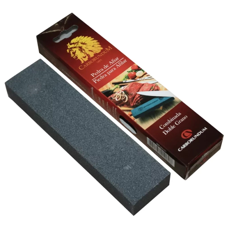 Pedra de Afiar Facas - Carborundum.