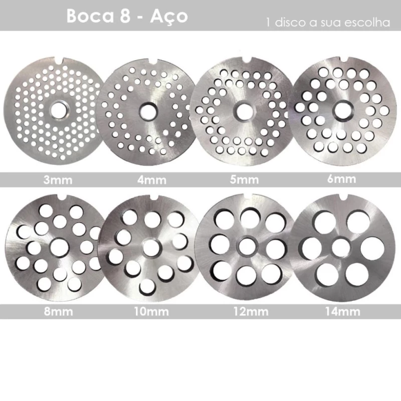 TODA LINHA DE DISCOS PARA MOEDORES -BOCA 8,9,10,22,98.