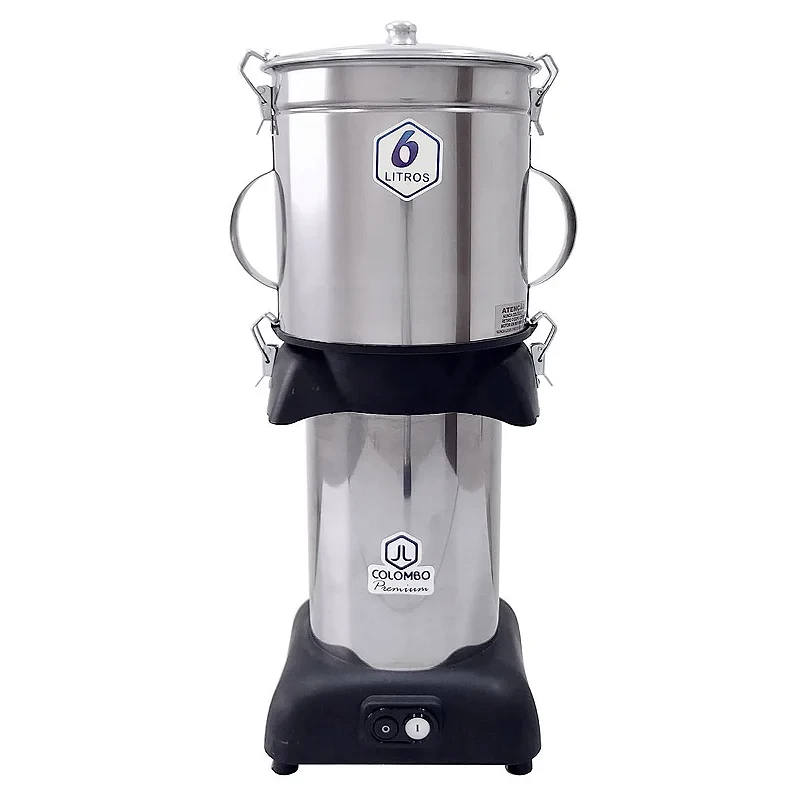 Cutter 6 litros profissional 110V 600W - JL Colombo.