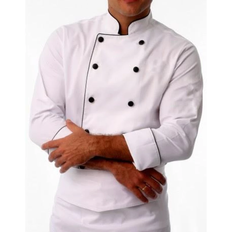 Dólmã Chef Tradicional Manga 3/4.
