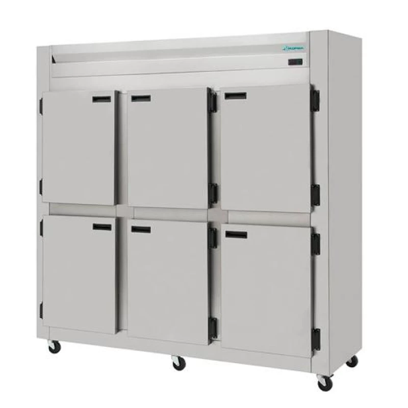 GELADEIRA COMERCIAL 6 PORTAS INOX  - KOFISA.