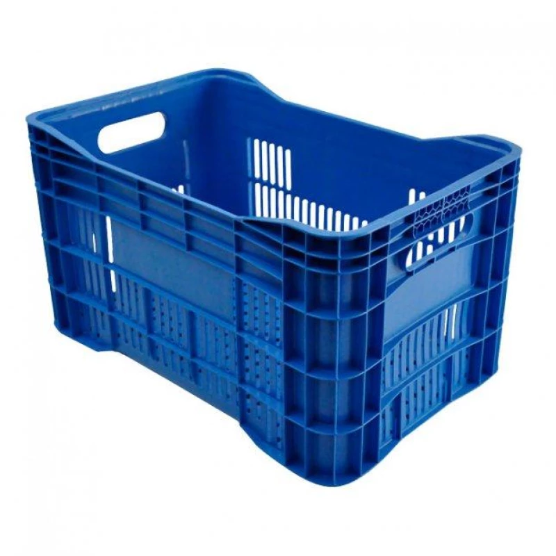 Caixas Plásticas para Supermercado, Nas Cores Branco, Verde, Preto, Vermelho.