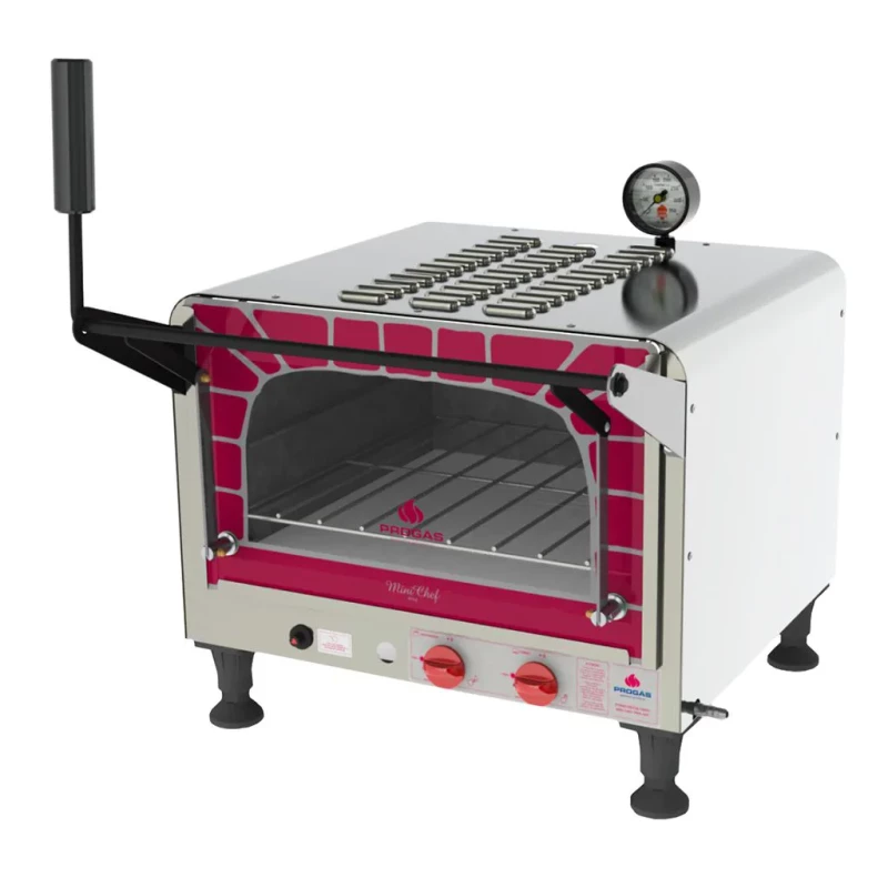 Forno Mini Chef a Gás PRP-400G Style Progás.