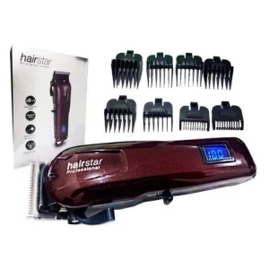 Maquina De Corte Cabelo Sem Fio 9w Hairstar Bivolt