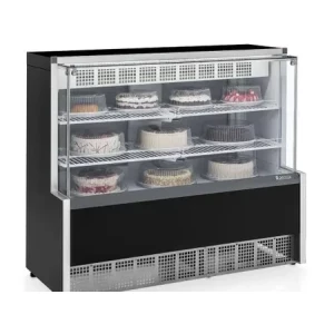 Expositor Balcão Vitrine Refrigerada de Bolos, Tortas e Doces GElopar GPEA 1,40M. 