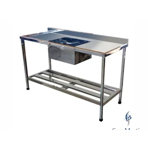 Pia Inox Cuba Reta 1800x600mm.