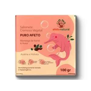 Sabonete em Barra Vegetal Infantil Hipoalergênico 100g Puro Afeto