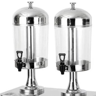 Suqueira Servsuco -2x8=16 L Dupla Com Torneira De Metal.