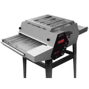 Assador em esteira para pizzas de 50cm a gás GLP.