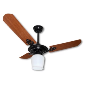 Ventilador de teto Simples Joy 2001 com 3 pás MDF. 