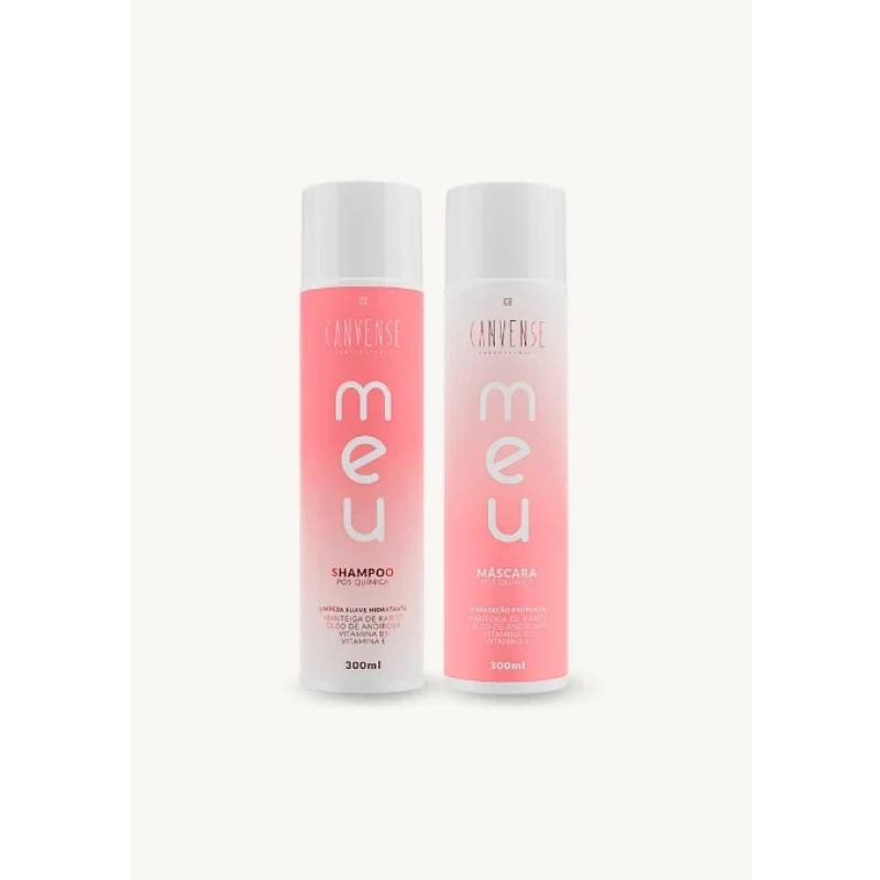 SHAMPOO + MÁSCARA LINHA HOME CARE MEU - 300ml