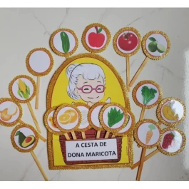 História na luva. A cesta de Dona Maricota 