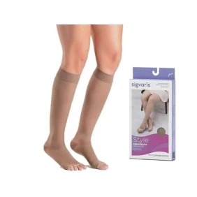 Foto MEIA DE COMPRESSÃO AUDACE 15-20mmHg 3/4 PANTURRILHA - SIGVARIS