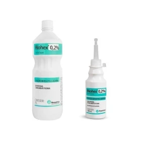 Foto CLOREXIDINA AQUOSA 0,2% RIOHEX 1LT e 100ML - RIOQUIMICA