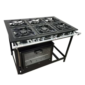 Foto FOGÃO 6 BOCAS CEFAZ COM FORNO LINHA GOLD BAIXA PRESSÃO CFZG-135