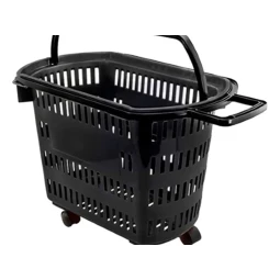 Foto Cesta de Compras 2 em 1 S-1200 - 30 L - Alças e Rodinhas 