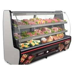 Foto BALCÃO REFRIGERADO VISORÂMICO AÇOUGUE VIS-200 220V CONSERVEX