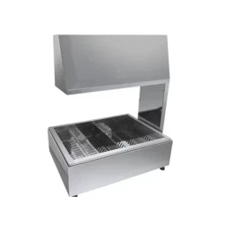 Foto Conservador de Fritura 2 Lâmpadas 500w Aço Inox Metalmaq