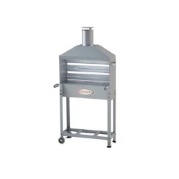 Foto Churrasqueira Carrinho Espetinho Churrasco Coifa Inox 