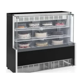 Foto Expositor Balcão Vitrine Refrigerada de Bolos, Tortas e Doces GElopar GPEA 1,40M 