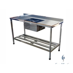 Foto Pia Inox Cuba Reta 1800x600mm