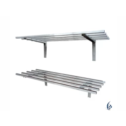 Foto Prateleira Inox Suspensa Gradeada