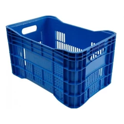 Foto Caixas Plásticas para Supermercado, Nas Cores Branco, Verde, Preto, Vermelho.