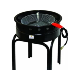 Foto TACHO FRITADOR - GÁS - 14 LITROS - ALTA PRESSÃO - ESMALTADO - COM TRIPÉ - PROGÁS