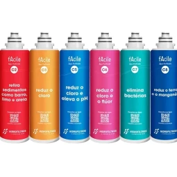 Foto LINHA COMPLETA DE REFIL FACILE - HIDROFILTROS 