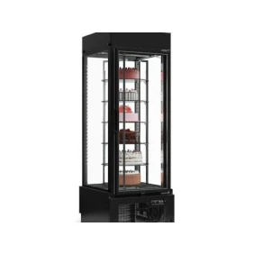 Foto  Vitrine Refrigerada Giratória Para Bolos Gelopar GEVG-075 PR-220v