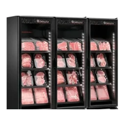 Foto Refrigerador/Expositor Vertical Conveniência Cerveja E Carnes GCBC-1450 LB PR All Black c/ LED