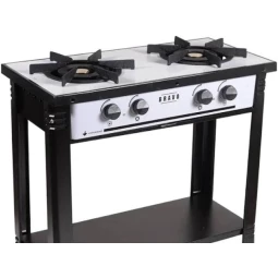 Foto Fogão Industrial 2 Bocas Esmaltado Venancio Br2b Linha Bravo