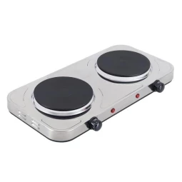 Foto Fogão Elétrico de Mesa 2 Bocas 127V Inox Agratto