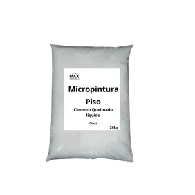 Foto kit Micropintura Microcimento Queimado Líquido Piso Cinza 20kg 