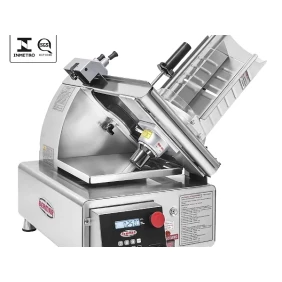 Foto Cortador de frios automático lâmina 300mm c/ parada de corte BM-118-NR Bermar