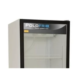 Foto  Refrigerador expositor Vertical 450L Porta de Vidro Pt  - 220V 2404 Polo Frio