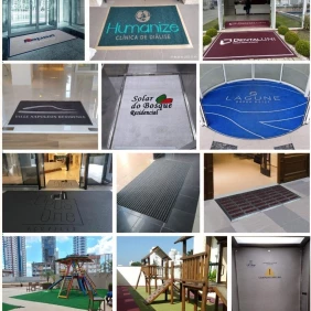 Foto Lindos Tapetes Personalizados para Sua Empresa, Condomínio, lojas efábricas.