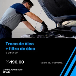 Foto TROCA DE OLEO + FILTRO