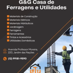 Foto G&G Materiais de Construção|Ferramentas - Hidráulica - Elétrica Taubaté 